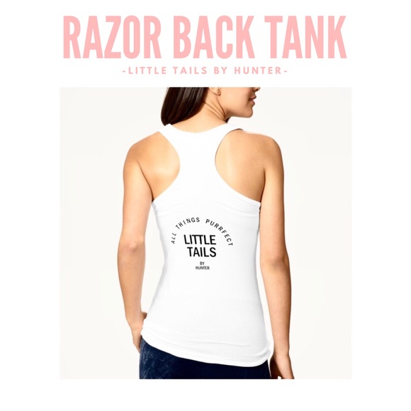 Little Tails Razor Back Tank by Hunter - Picture 2 of 7